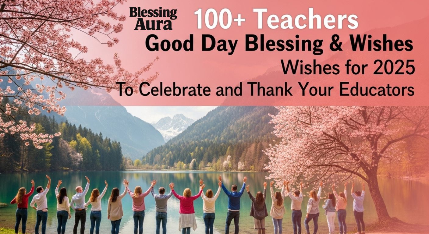 Teachers Good Day Blessing