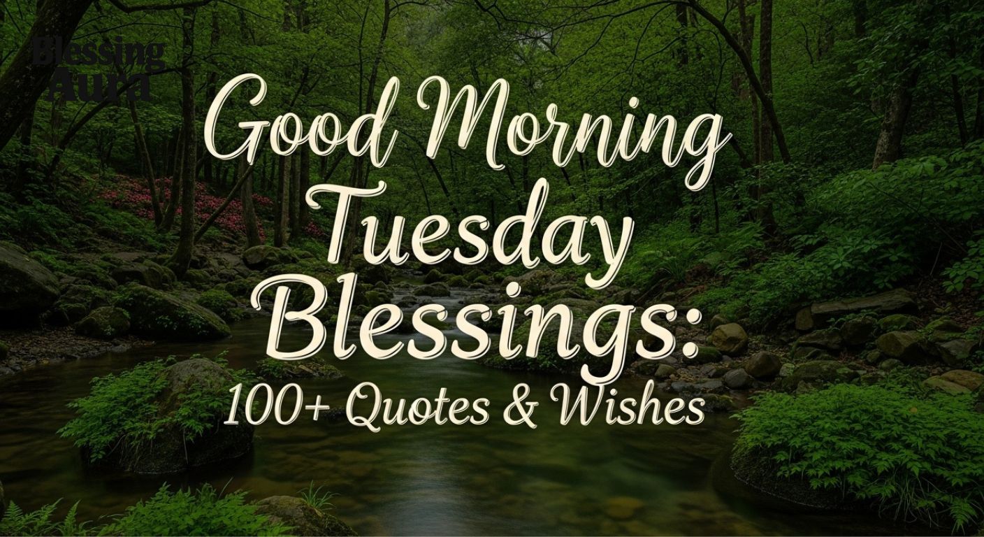 Good Morning Tuesday Blessings