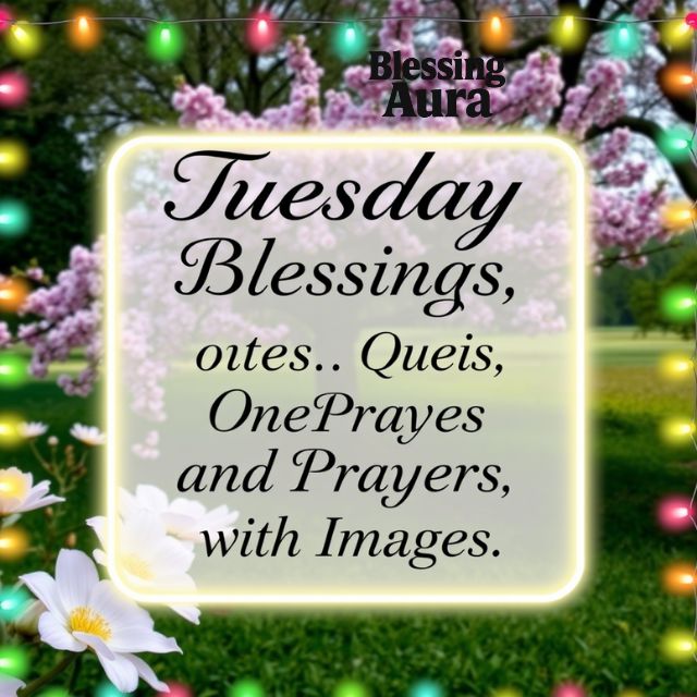 Tuesday Blessings