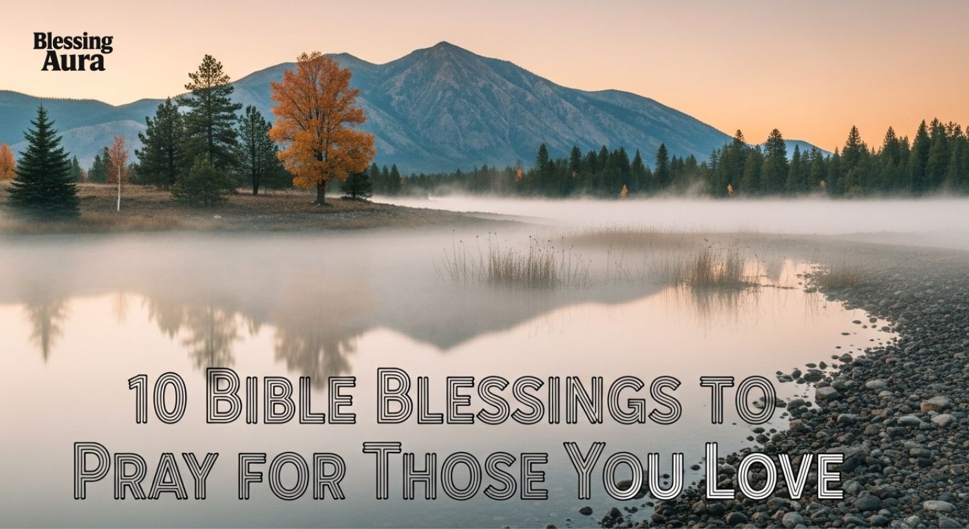 10 Bible Blessings to Pray for Those You Love