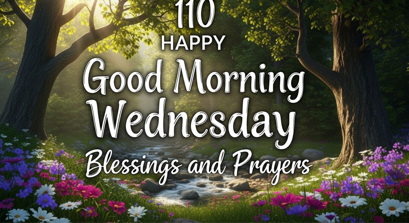Good Morning Wednesday Blessings