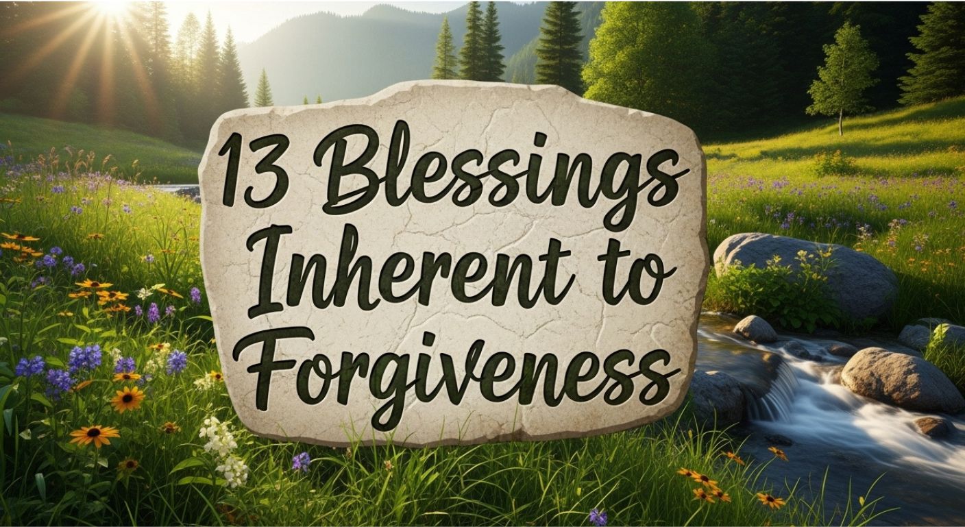 Blessings Inherent to Forgiveness