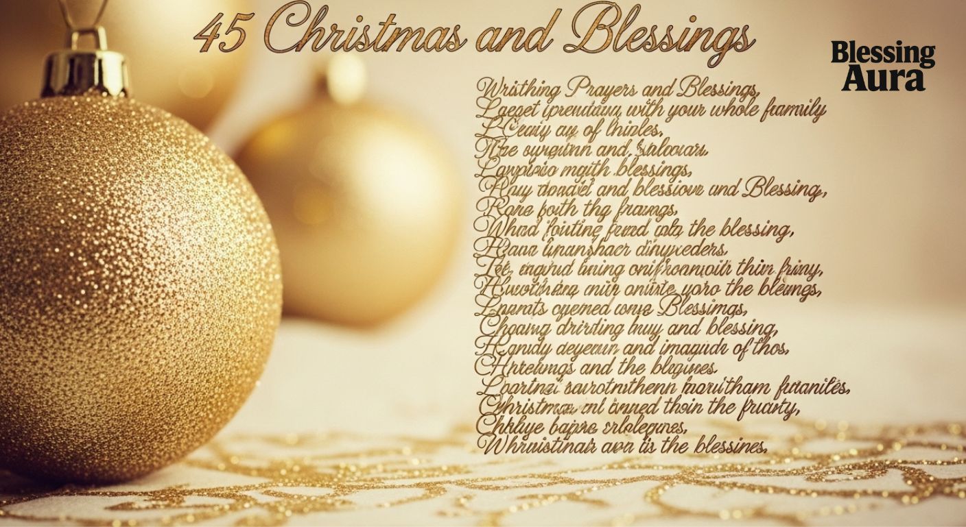 Christmas Prayers And Blessings