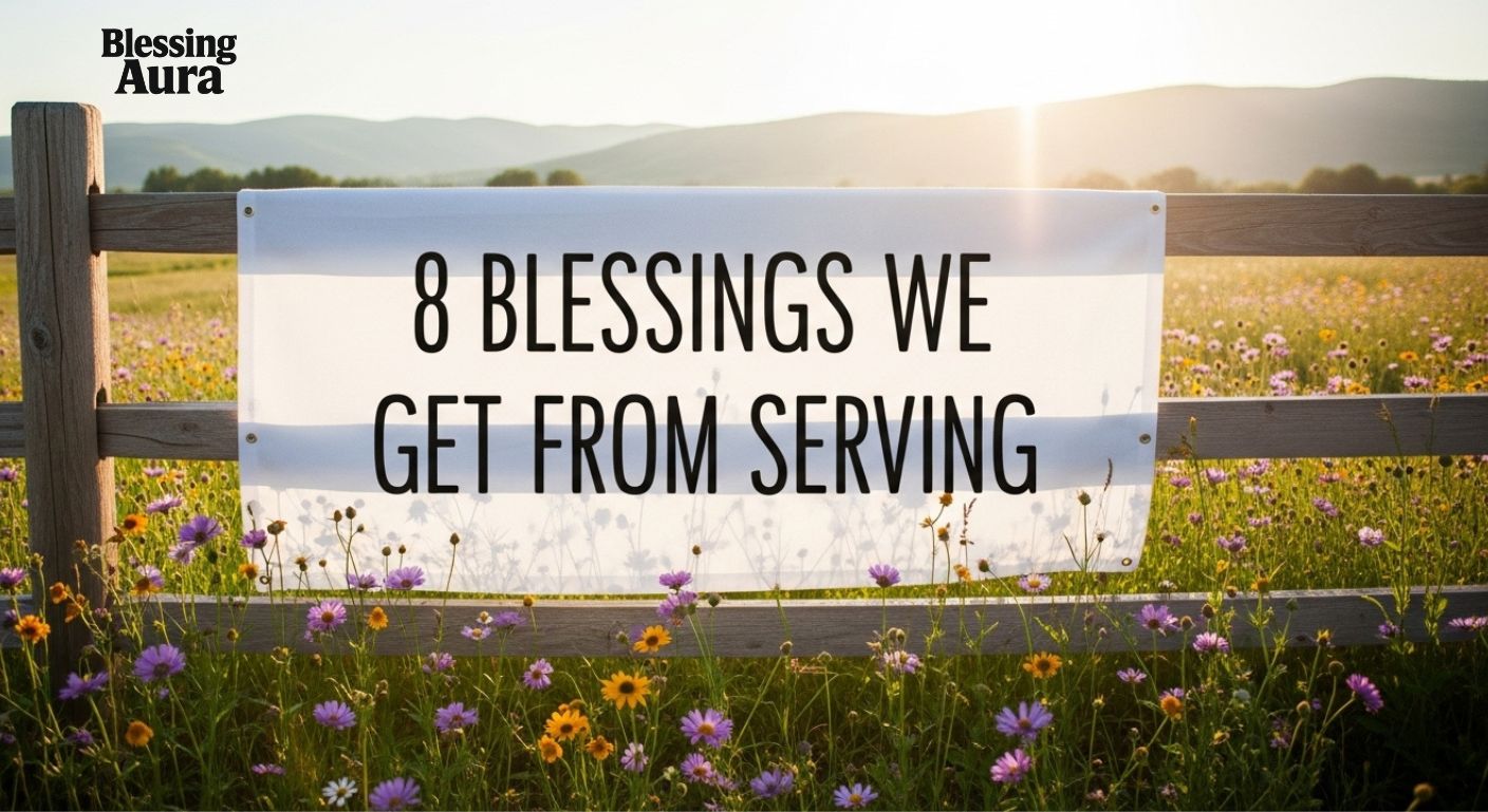 8 Blessings We Get From Serving