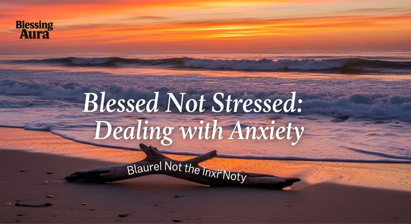 Blessed Not Stressed: Dealing with Anxiety