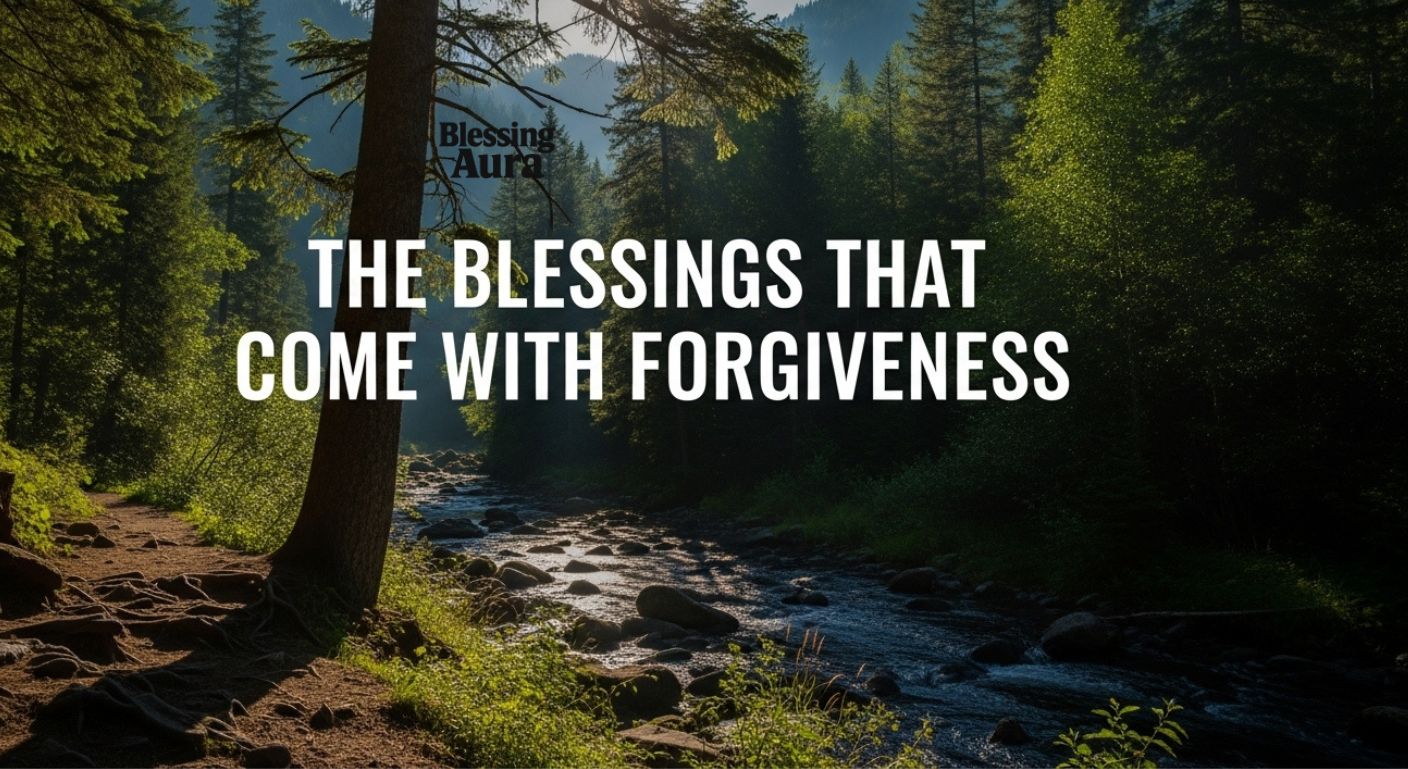 The Blessings That Come With Forgiveness