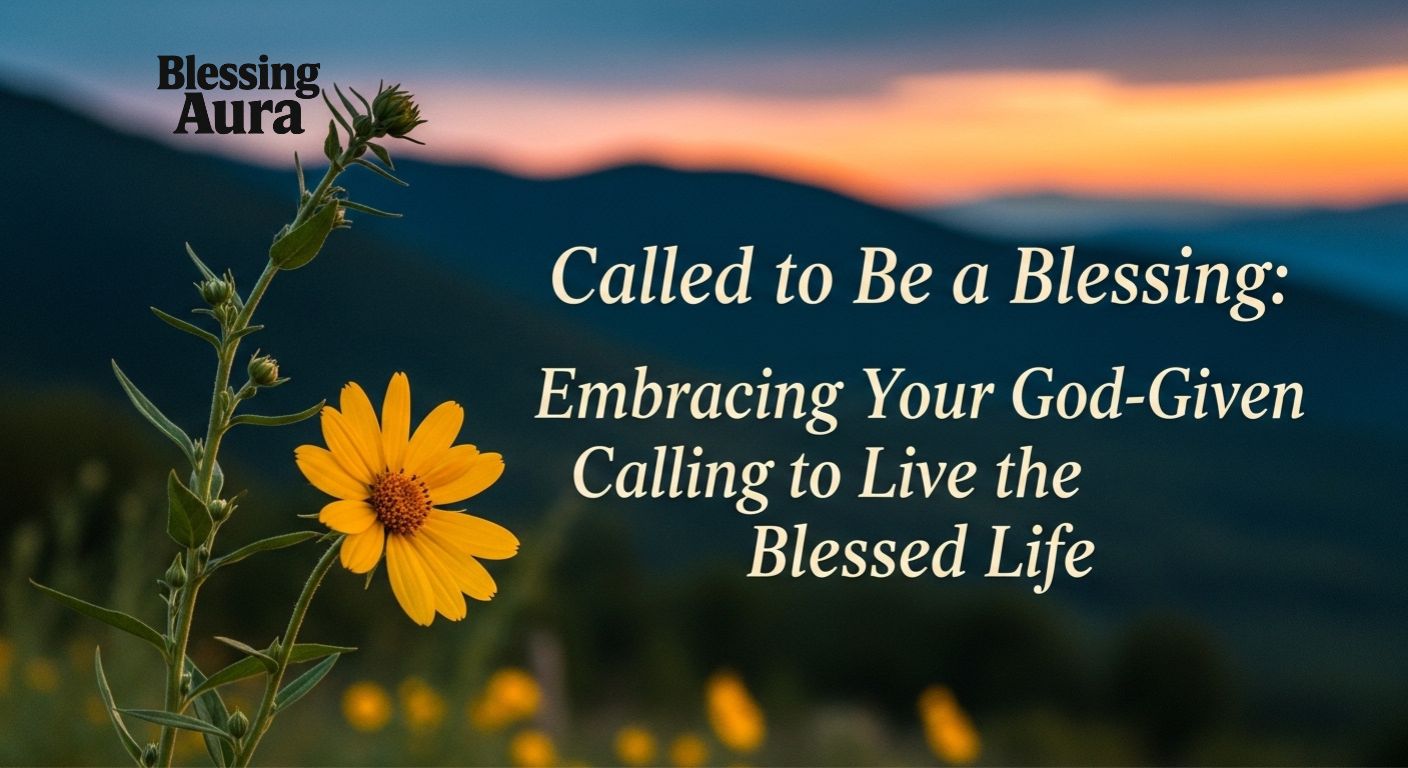 Called to Be a Blessing
