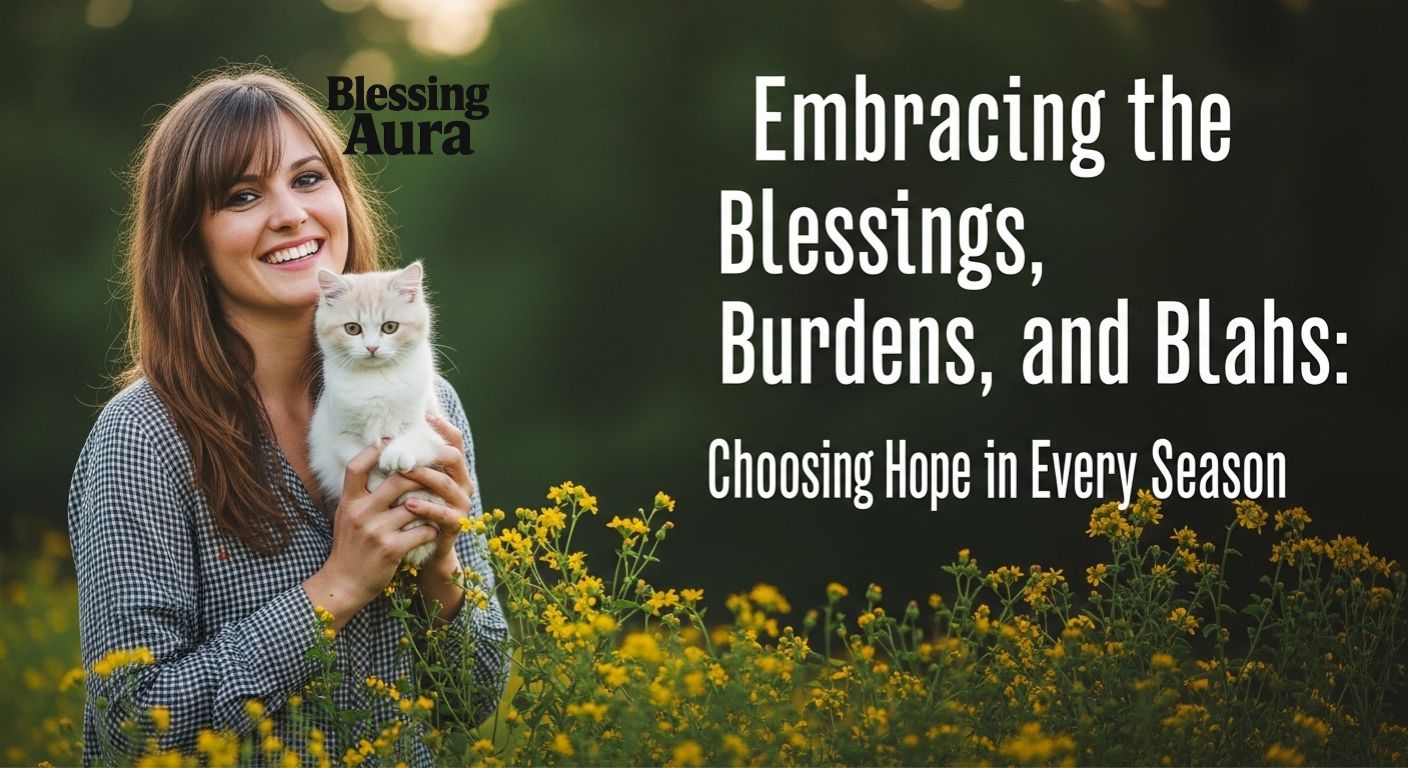 Embracing the Blessings, Burdens, and Blahs