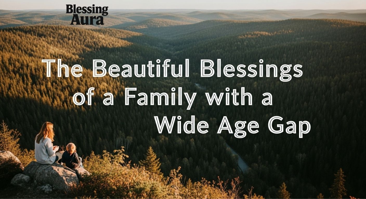 The Beautiful Blessings of a Family with a Wide Age Gap