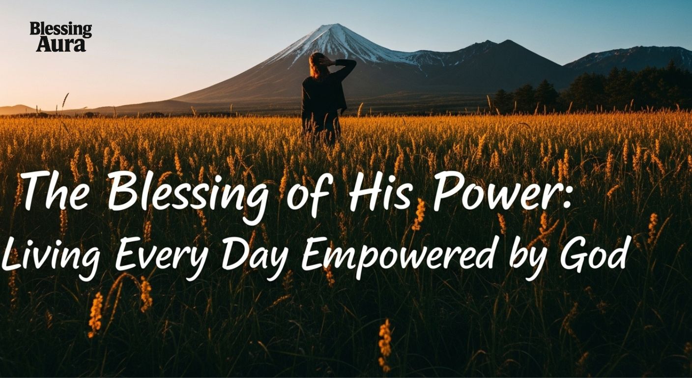 The Blessing of His Power