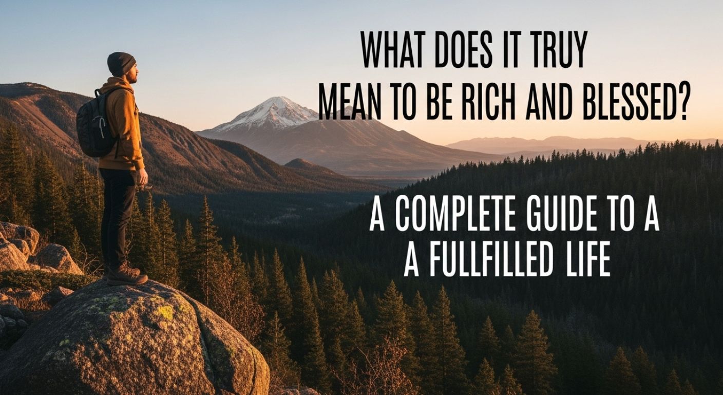What Does It Truly Mean to Be Rich and Blessed