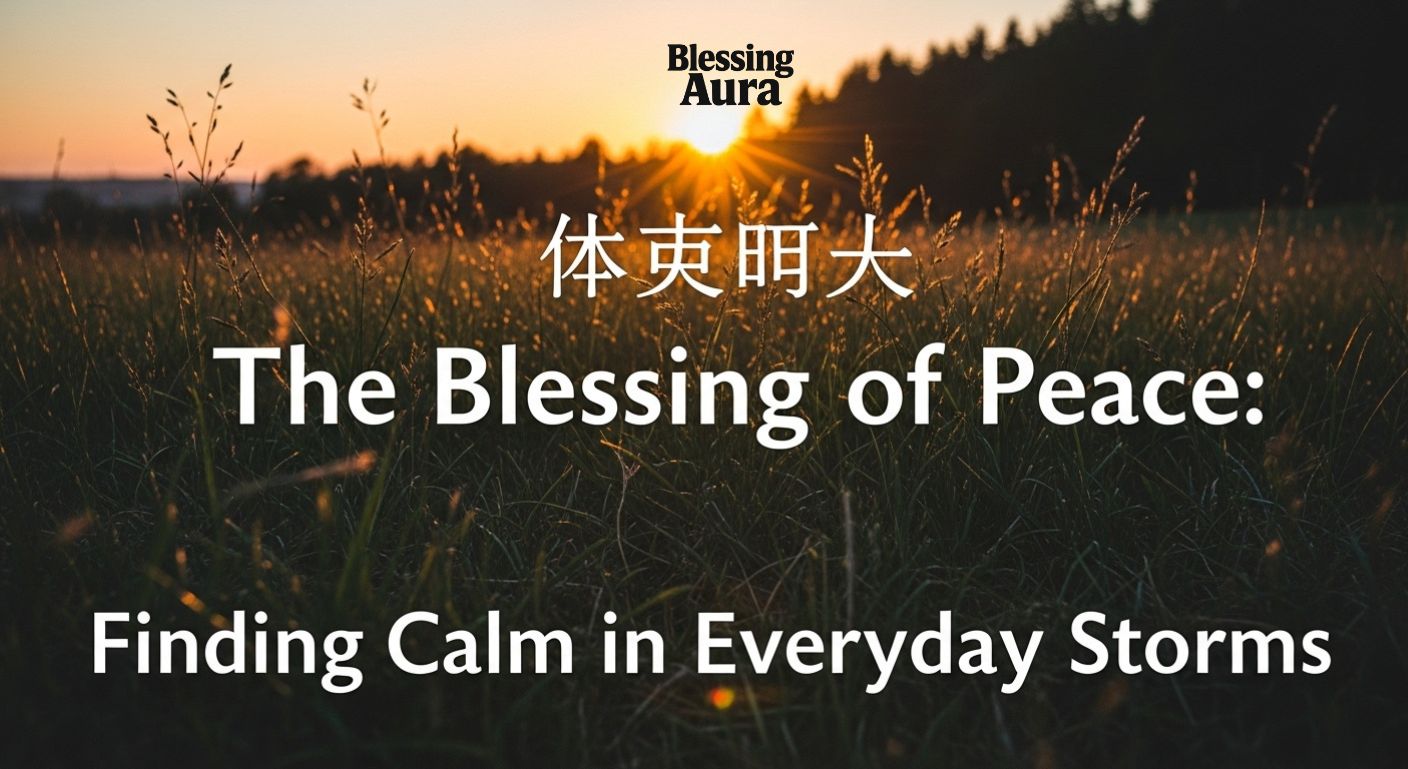 The Blessing of Peace