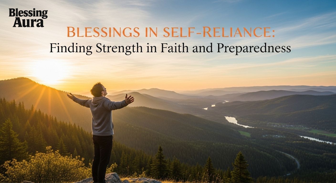 Blessings in Self-Reliance