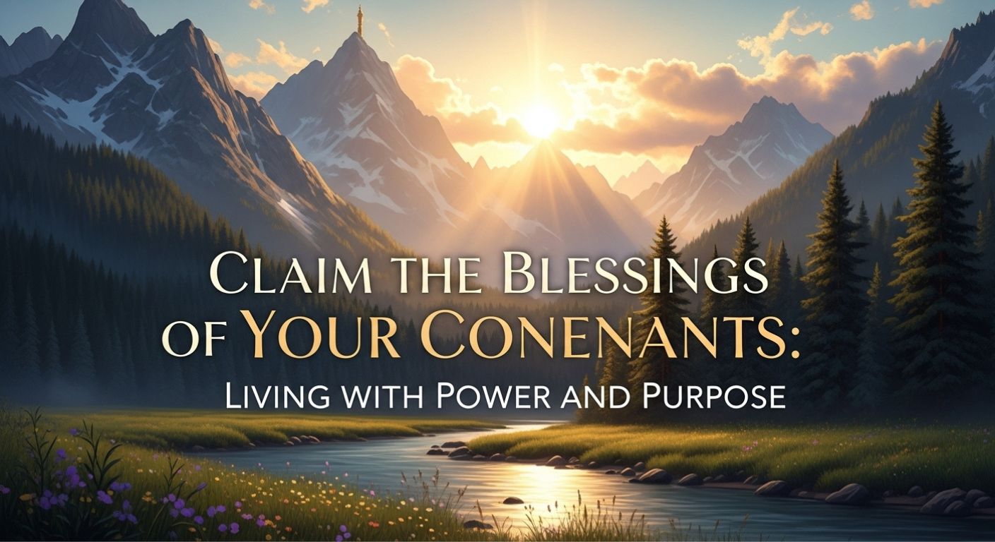 Claim the Blessings of Your Covenants
