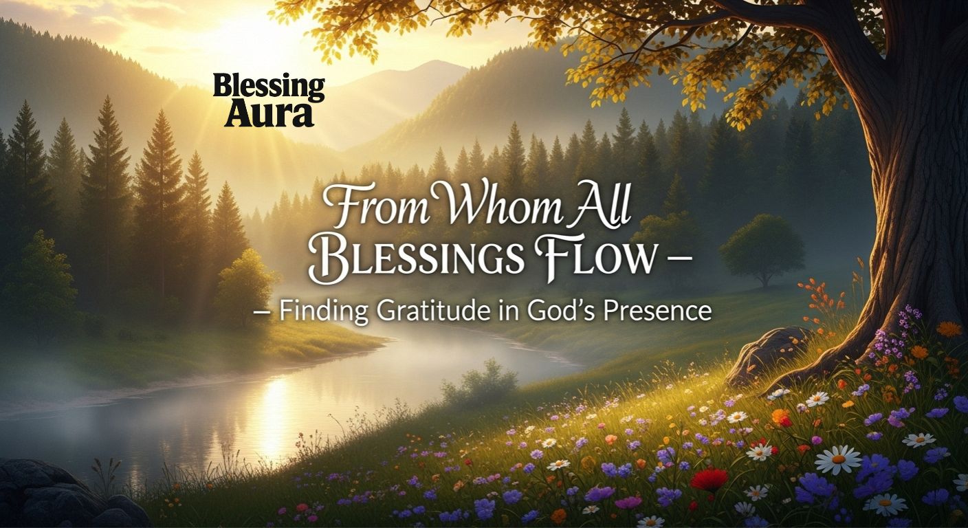 From Whom All Blessings Flow