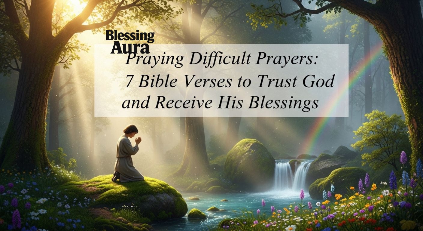 7 Bible Verses to Trust God and Receive His Blessings