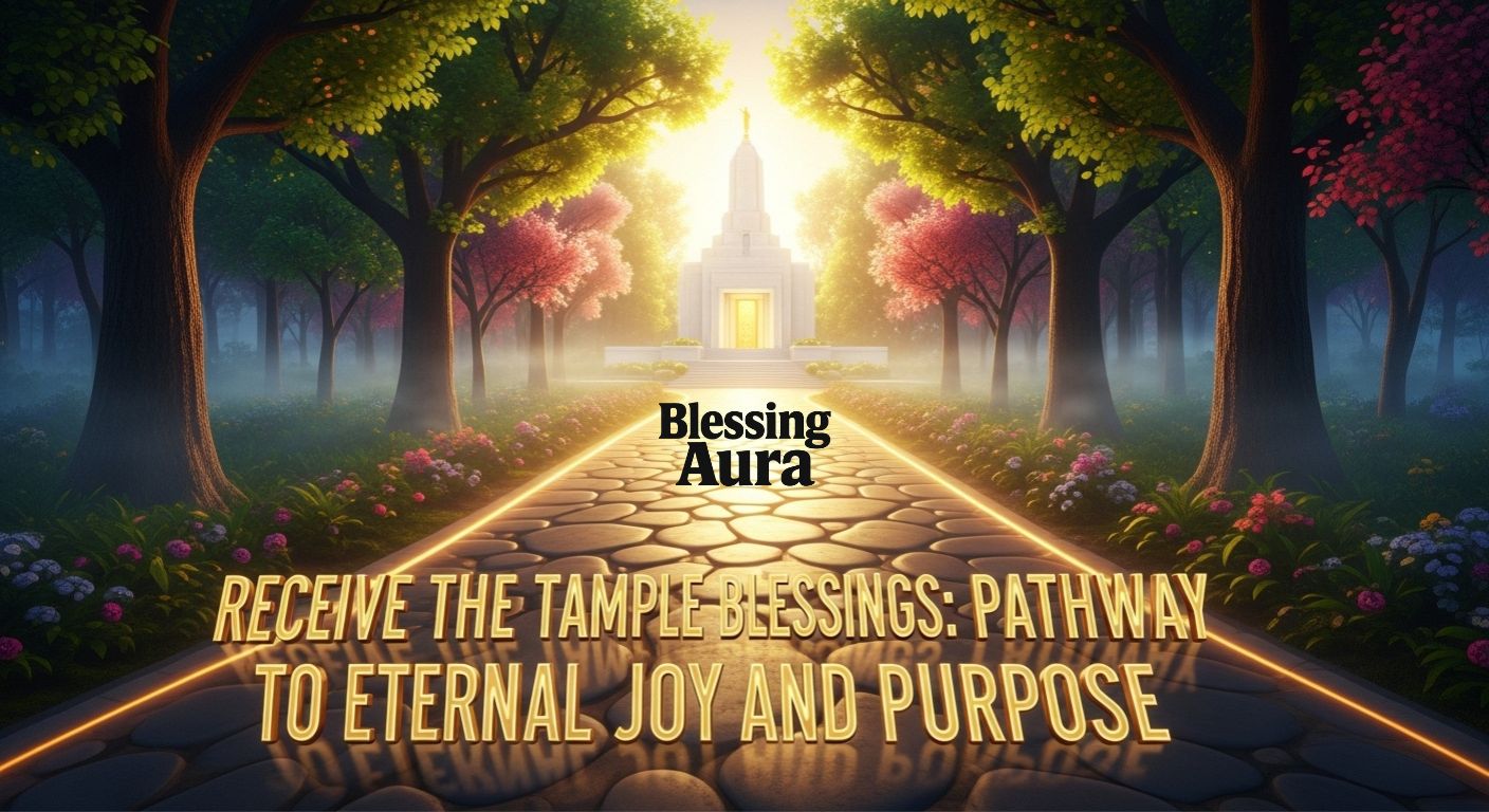 Receive the Temple Blessings