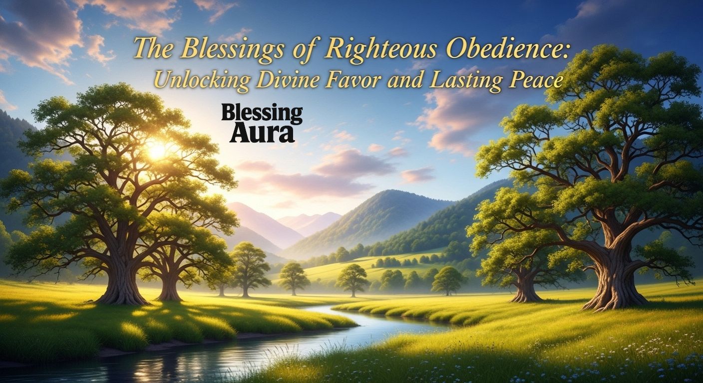 The Blessings of Righteous Obedience