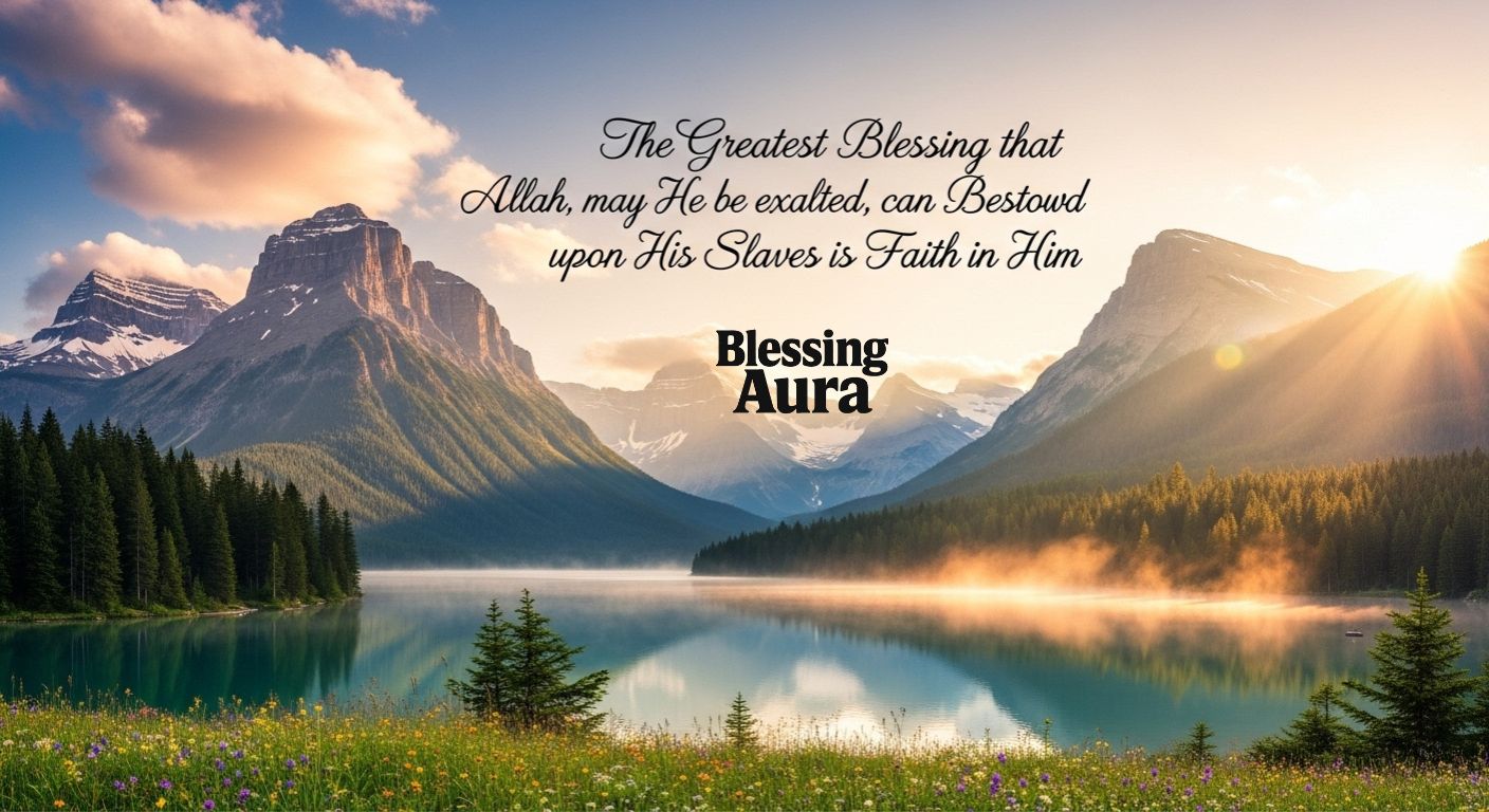 The Greatest Blessing that Allah