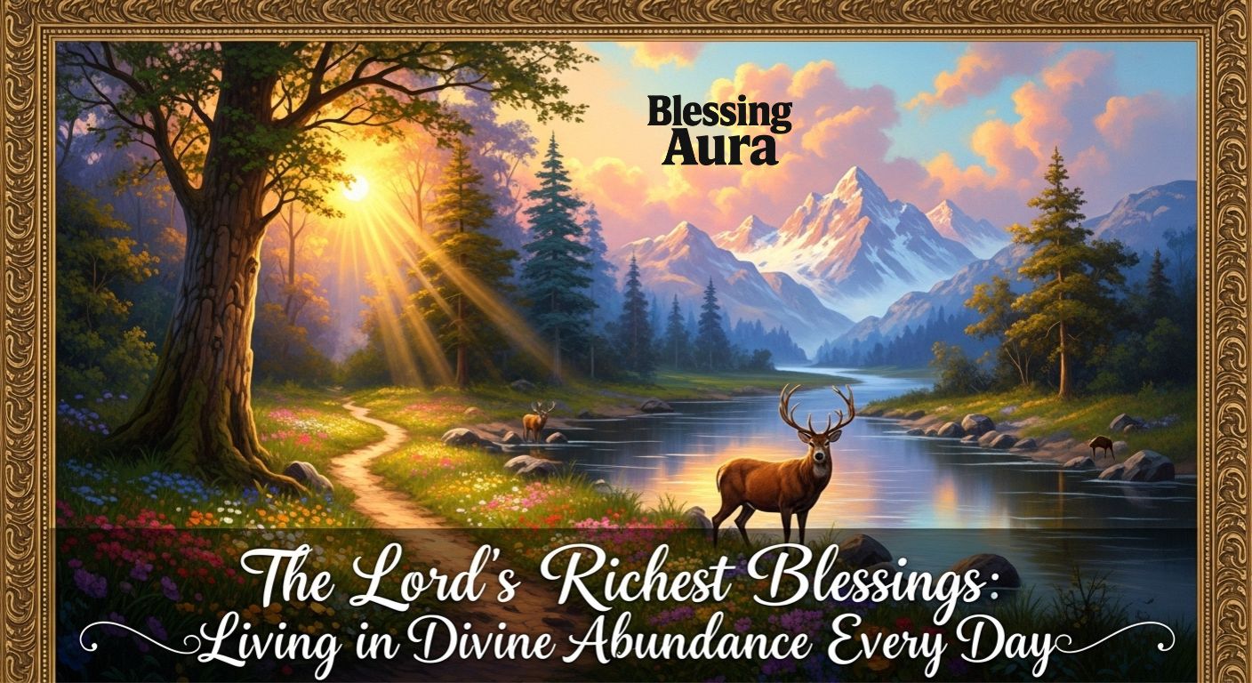 The Lord’s Richest Blessings