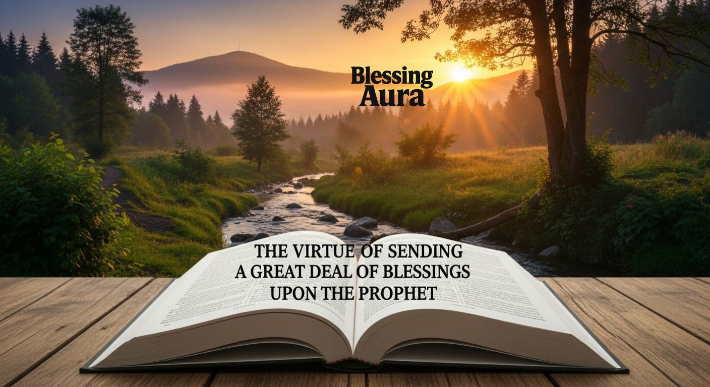 The Virtue of Sending a Great Deal of Blessings upon the Prophet