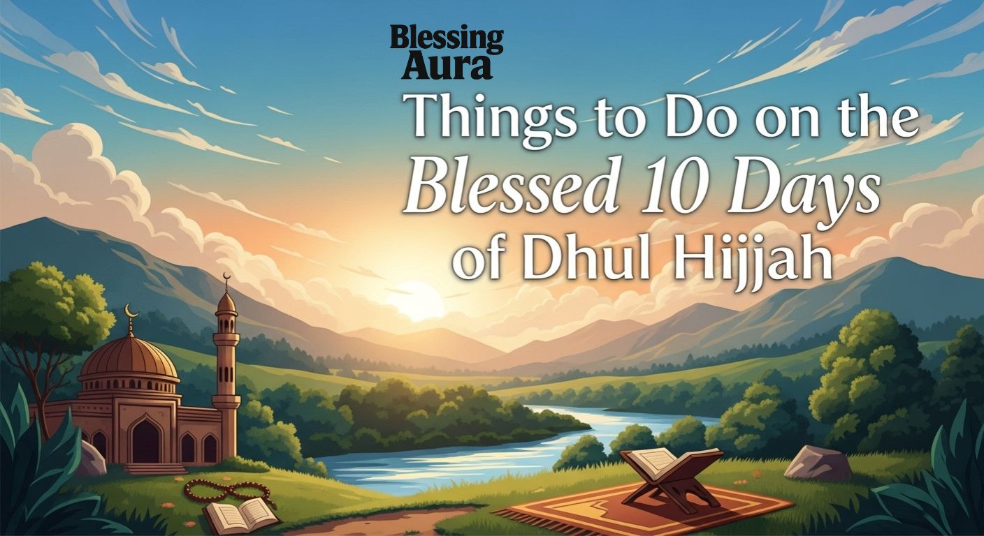 Things to Do on the Blessed 10 Days of Dhul Hijjah