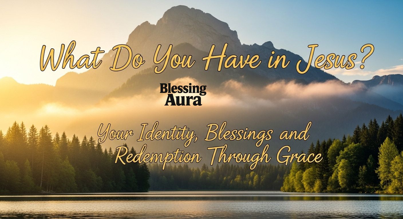 Your Identity, Blessings