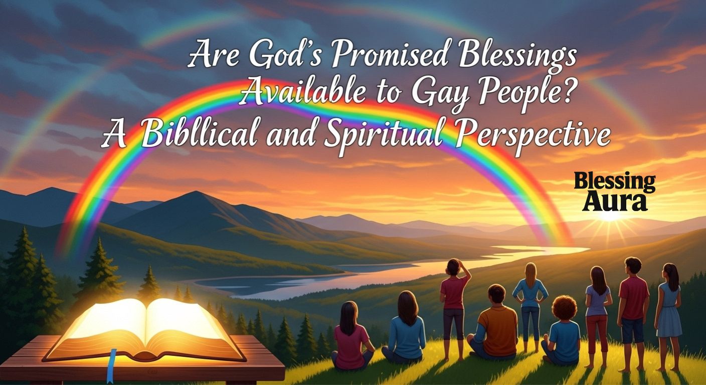 Are God’s Promised Blessings Available to Gay People
