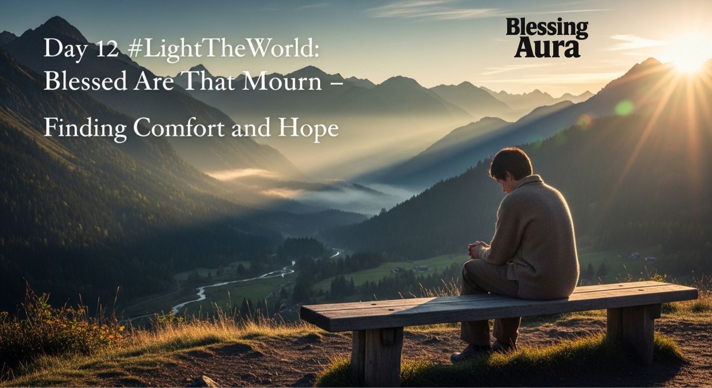 Day 12 #LightTheWorld: Blessed Are They That Mourn