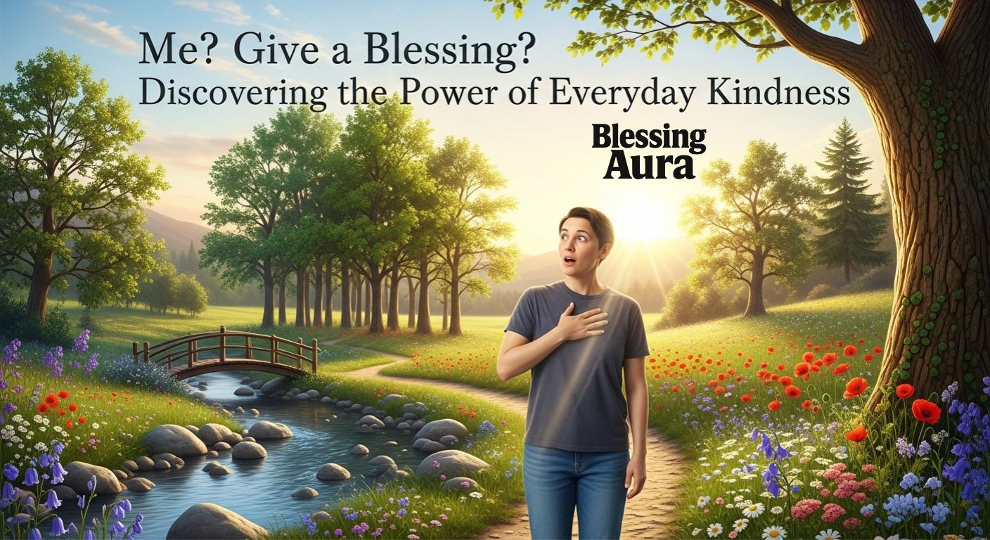 Me? Give a Blessing?