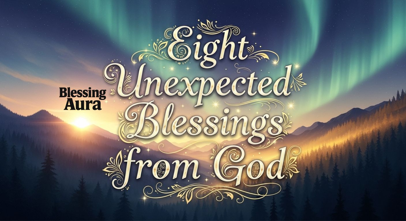 Eight Unexpected Blessings from God