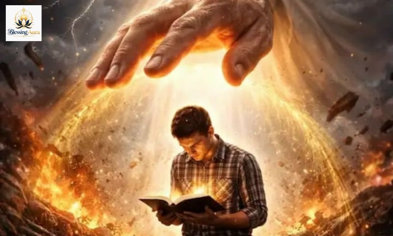 Anointing of God represents divine blessing, spiritual power, guidance, and presence of God that brings peace, strength, and life transformation.