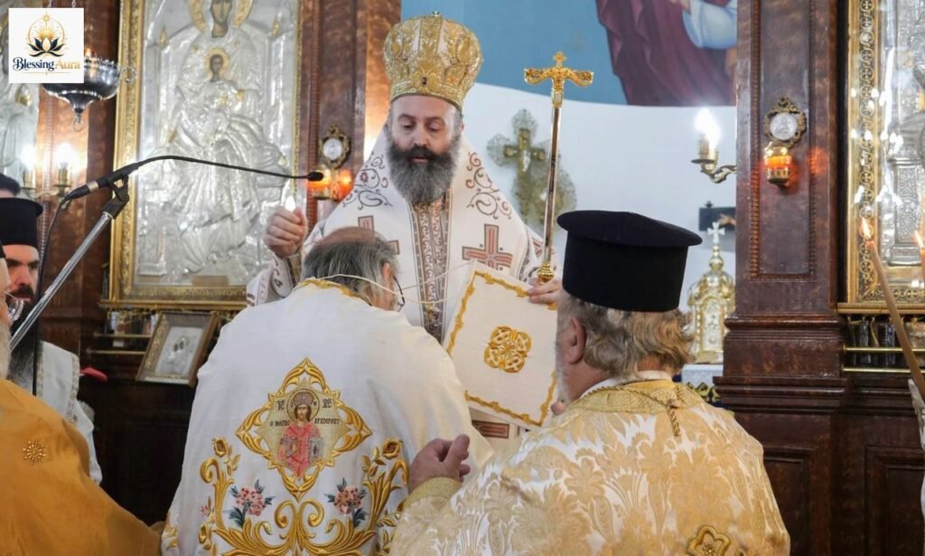 Illustration of Blessed Greek Word showing Makarios meaning spiritual blessing, inner peace, divine favor, and true biblical blessing from God.